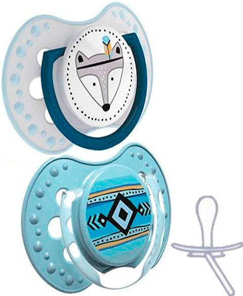 

Пустышка LOVI (Лови)динамическая силиконовая 6-18 мес, 2шт.IмIndian summer 22/856