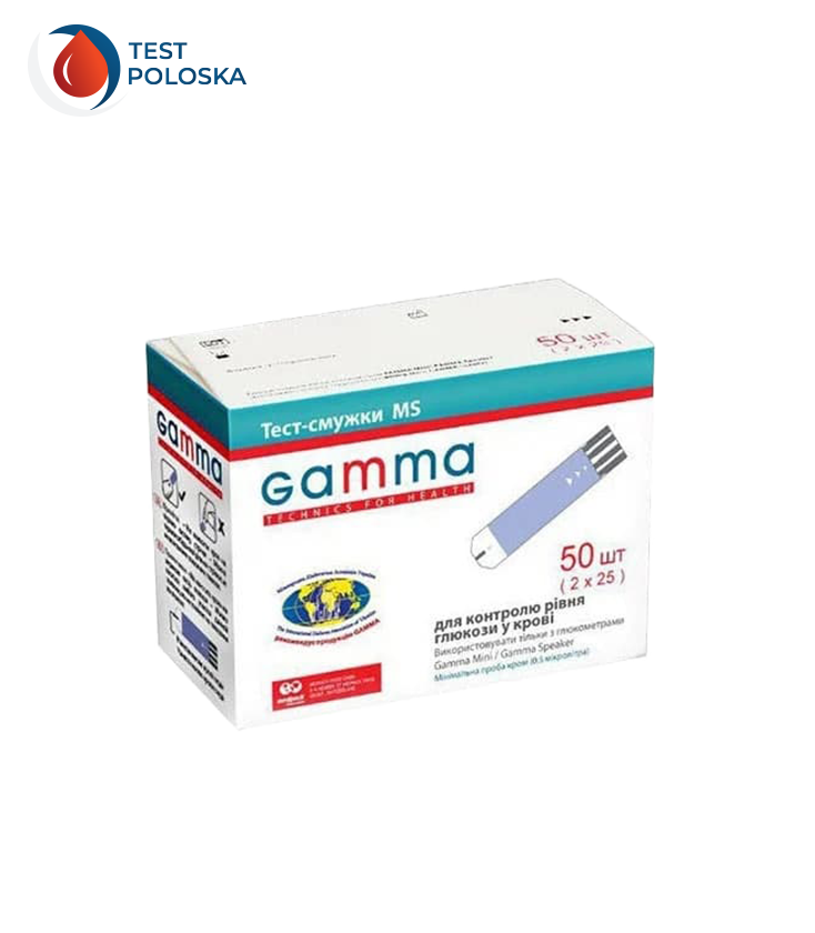 

Тест-полоски GAMMA MS 50