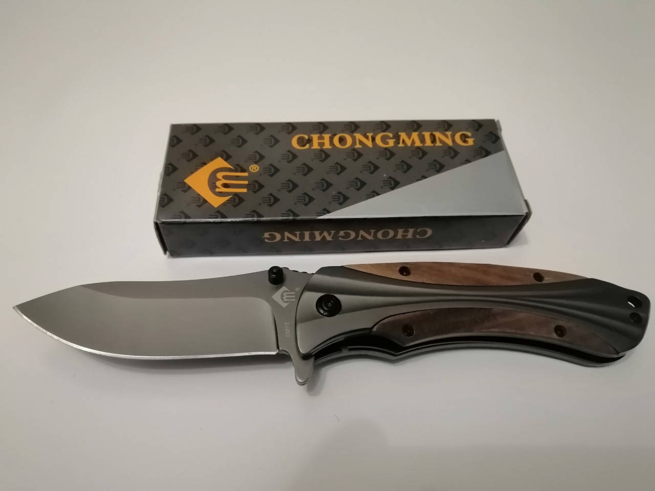 

Нож складной для рыбаков и охотников 21см. Chongming