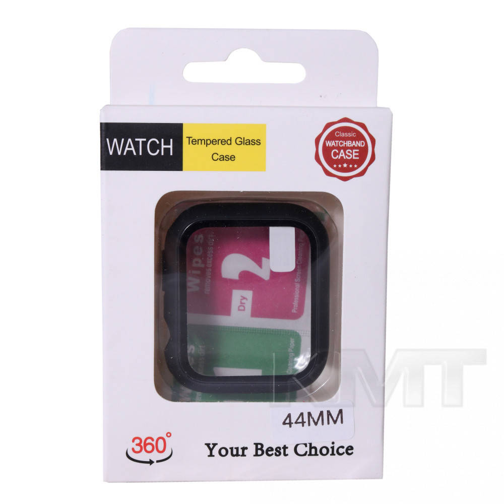 

Чехол с защитным стеклом Smart для Apple Watch 44 mm — Black