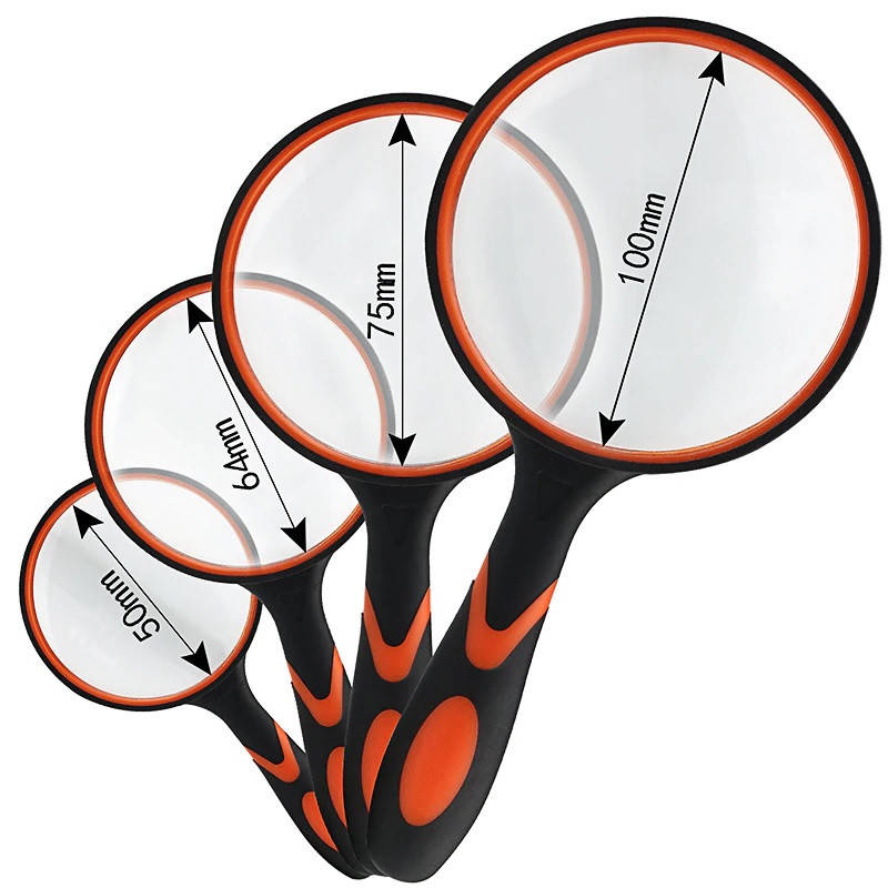 

Увеличительное стекло, лупа 100 мм с кратностью 3х