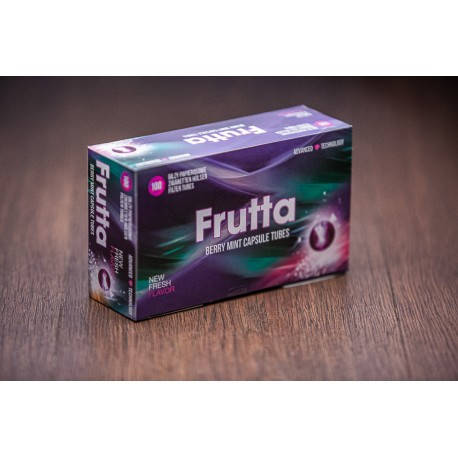 

Сигаретные гильзы с капсулой FRUTTA "Ягода + мята" 100 шт.