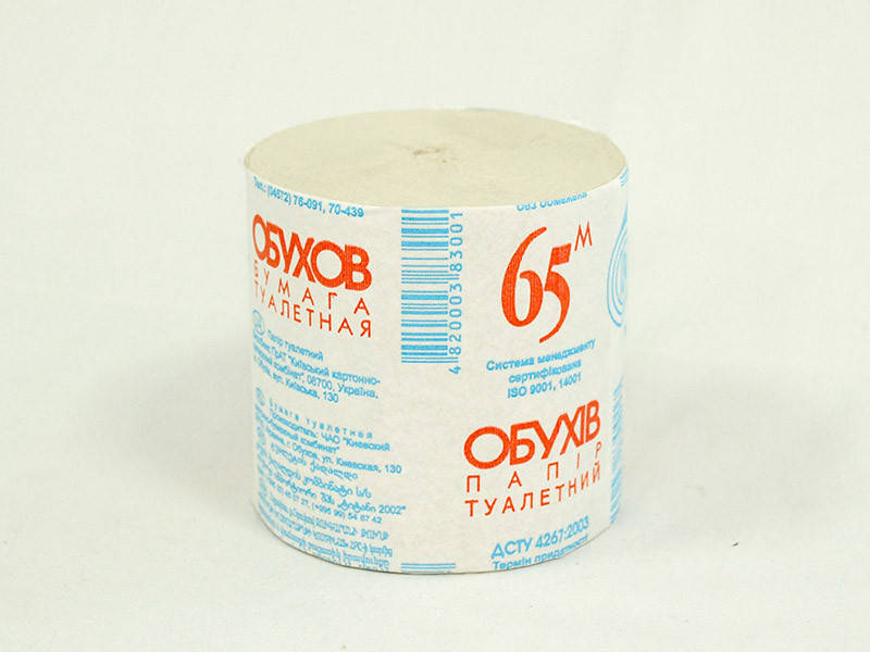 

Туалетний папір "Обухів" оригінал /48 шт