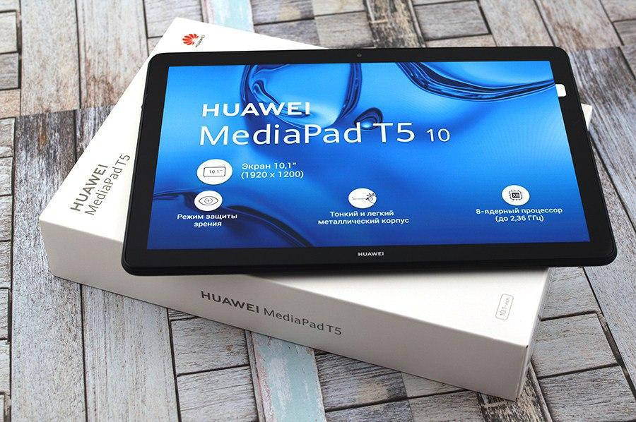 

Планшет HUAWEI MediaPad T5 AGS2-L09 10 2/32GB LTE Black 5100маг, Черный
