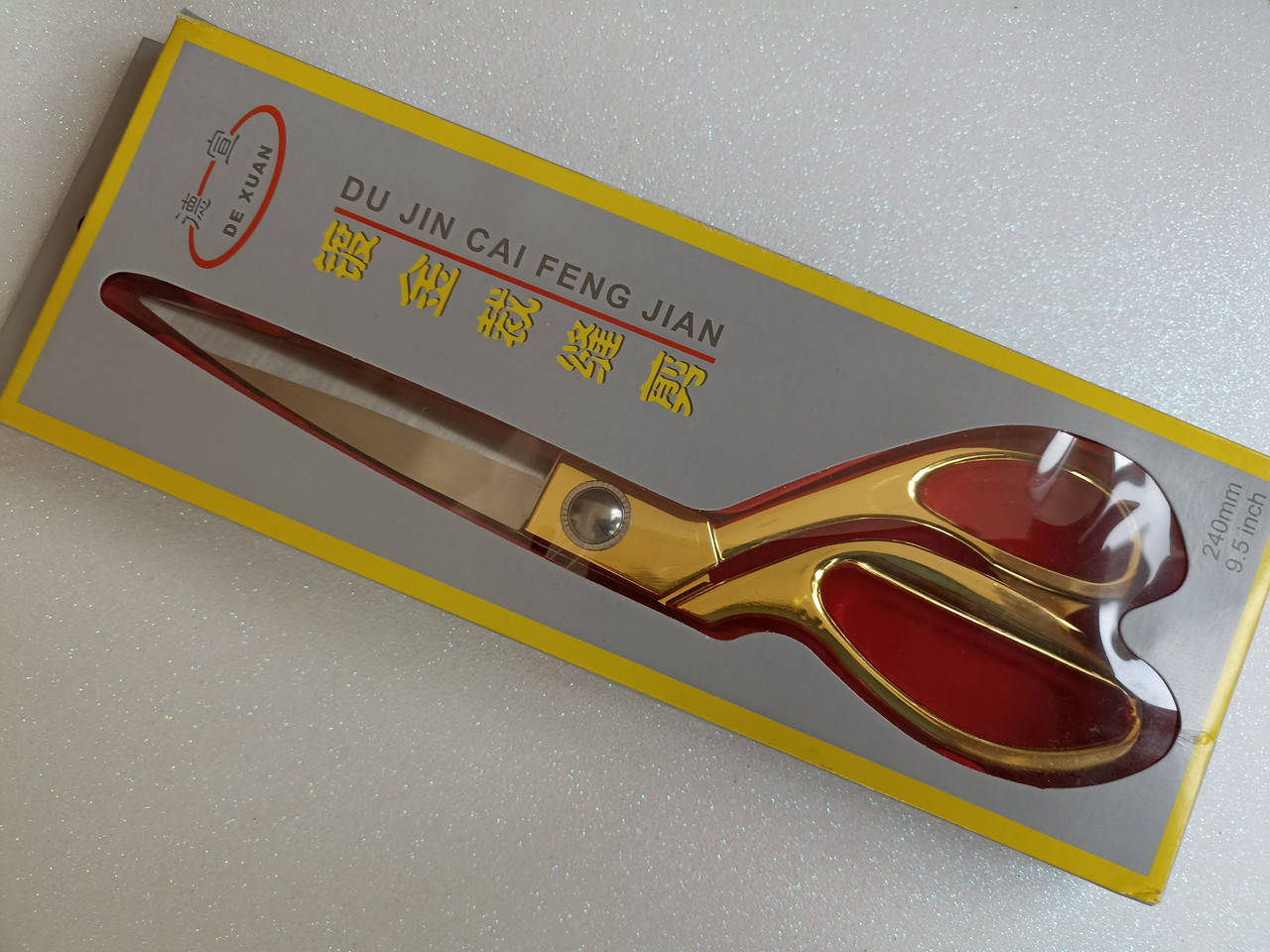 

Ножницы портновские DE XUAN K37 (24см) 9.5inch