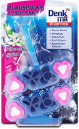

Denkmit WC-Duftstein Blauspüler Flower Splash Подвесные таблетки для унитаза 2 шт.