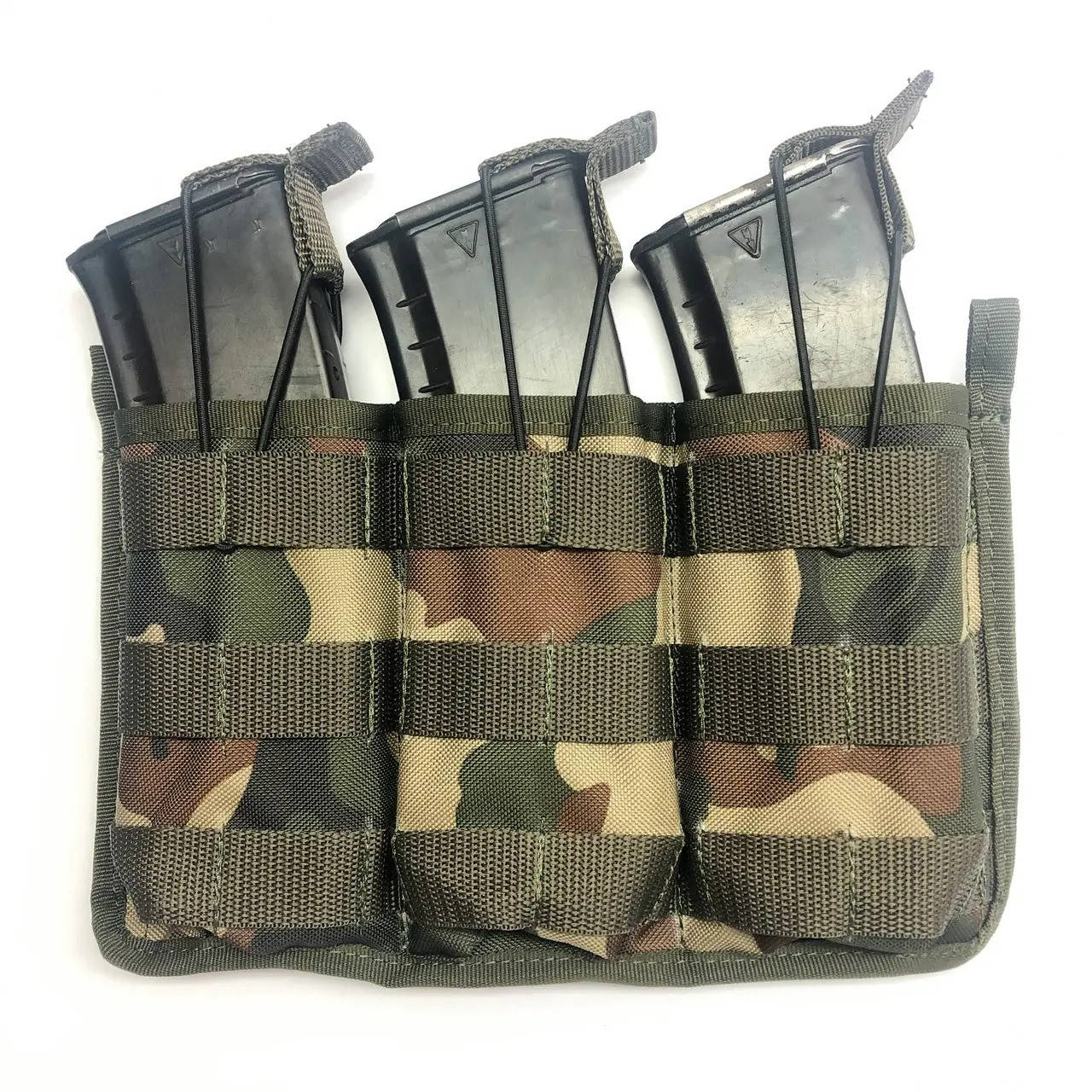 

Подсумок под магазины АК тройной камуфляж мультикам с системой MOLLE