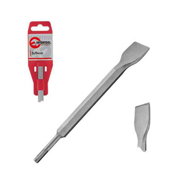 

Зубило 280х25х17мм, SDS-Plus, плоское Intertool