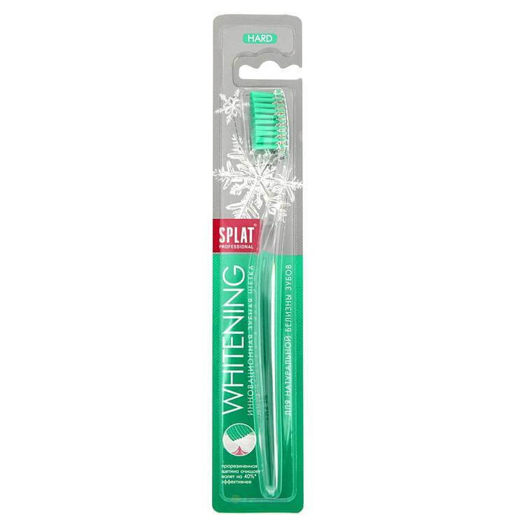 

Зубная щетка Splat Professional Whitening Hard отбеливающая жесткая