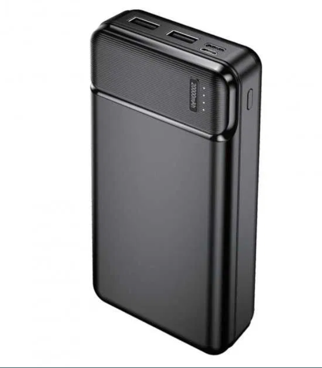 

Powerbank MaxLife, павер банк 20000mAh (реально 17000): 2xUSB + microUSB + Type-C, Черный