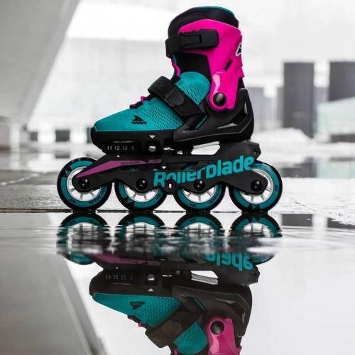 

Детские ролики Rollerblade Microblade G pink-blue