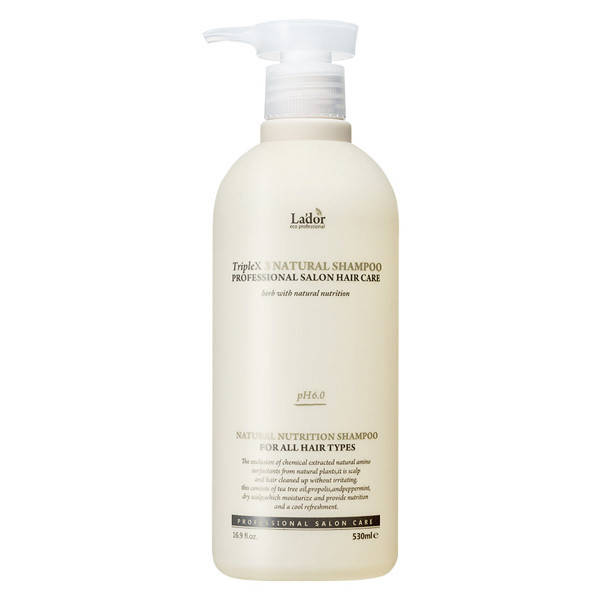 

Шампунь Lador Triplex Natural Shampoo 530 ml (EE00021)
