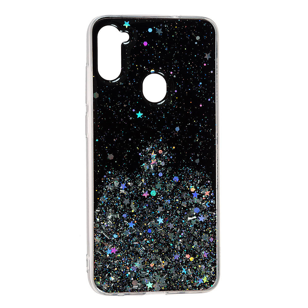 

Силикон Metal Dust Samsung A11 / M11, Black, Черный