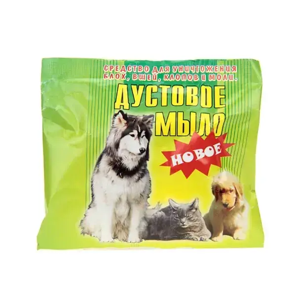 

Мыло дустовое от блох, вшей, клопов и моли