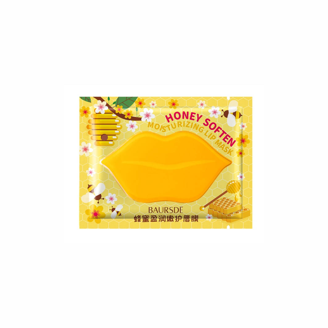 

Коллагеновая маска для губ c экстрактом мёда Baursde Aloe Vera Moisturizing Lip Mask