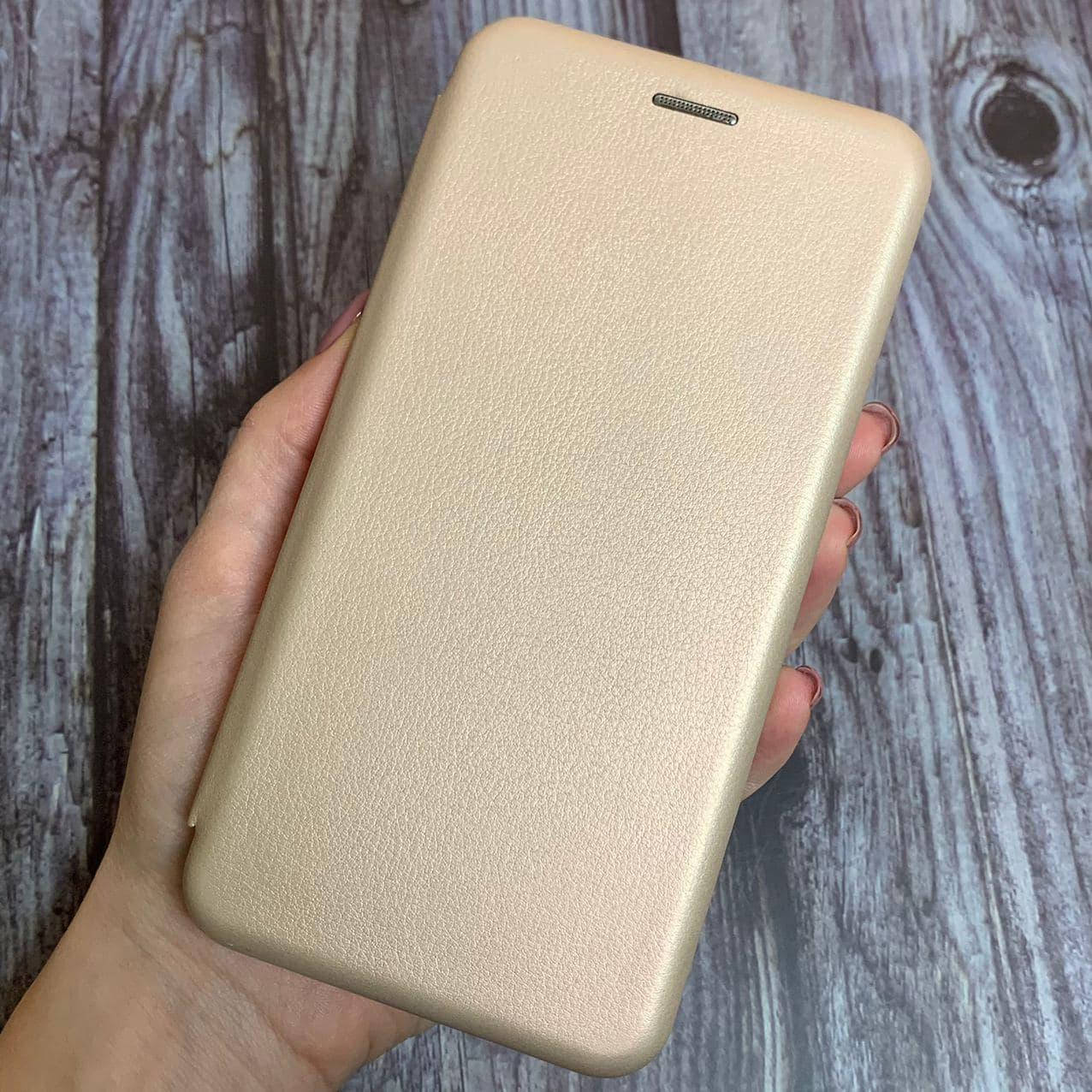 

Чехол книга для Xiaomi Redmi Note 5a с эко кожи с подставкой книжка на телефон сяоми нот 5а золотая STN