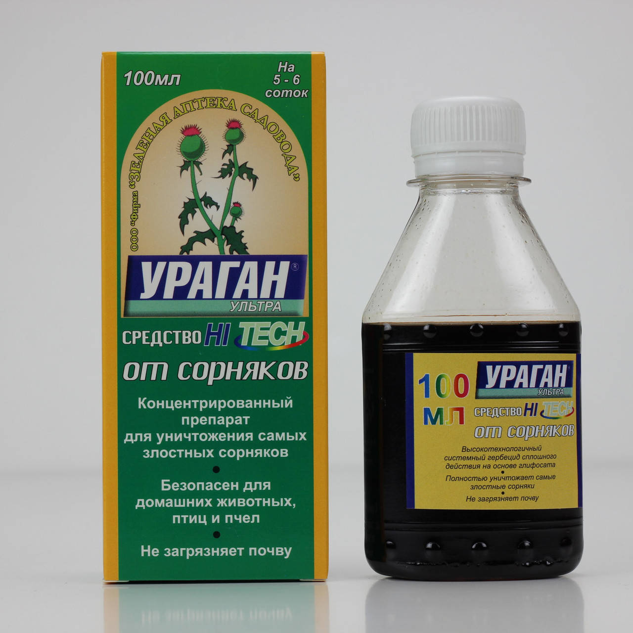 

Средство от сорняков Ураган 100 мл