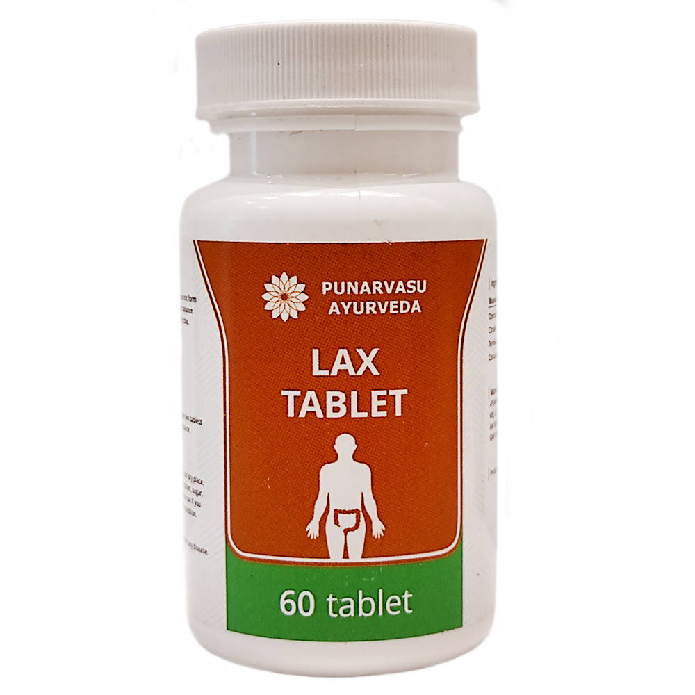 

Лакс (Lax Tablet, Punarvasu) быстро и эффективно устраняет запор, 60 таблеток