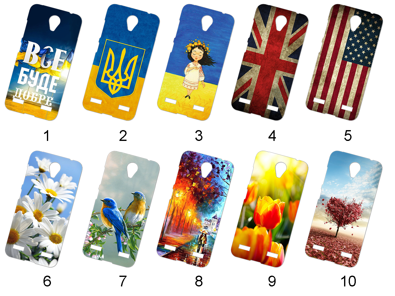 

Красивая накладка на ZTE Blade A520 (50 дизайнов)