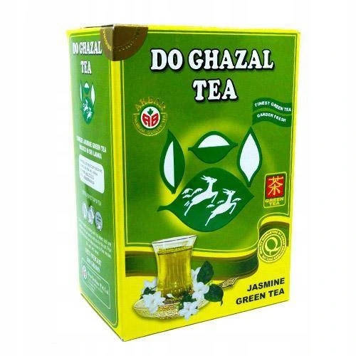 

Чай Зеленый с Жасмином Китайский Akbar Do Ghazal Tea Jasmine 500 г Шри-Ланка