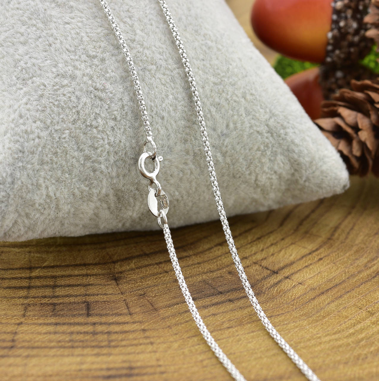 

Серебряная цепочка Флорентийский узор ширина 1 мм ТС5300183 длина 50