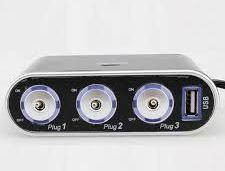 

Авторозгалужувач "WF-036" на 3 гнезда с выключателем