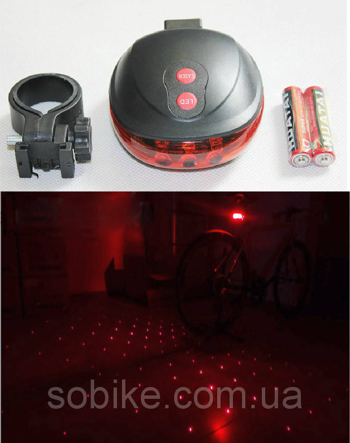 

Подседельная диодная мигалка / задний фонарь с лазерной площадкой (КРАСНЫЕ ДИОДЫ)