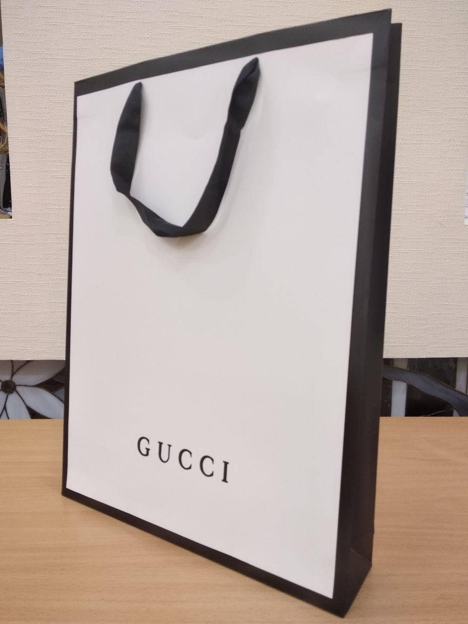 

Подарочный пакет Gucci: вертикаль, maxi
