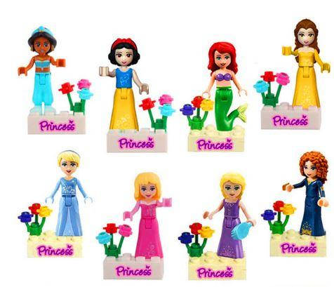 

Фигурки человечки принцессы дисней Disney для лего lego