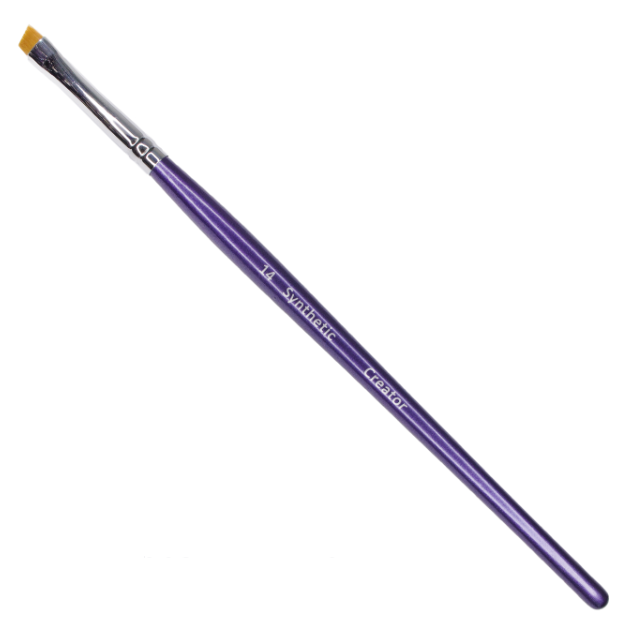 

Creator Synthetic №14 Кисть для окрашивания бровей плоская скошенная