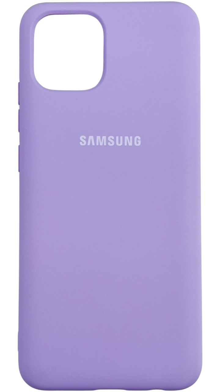 

Чехол Soft touch для Samsung Galaxy A03 (на самсунг а03) лавандовый, Разные цвета