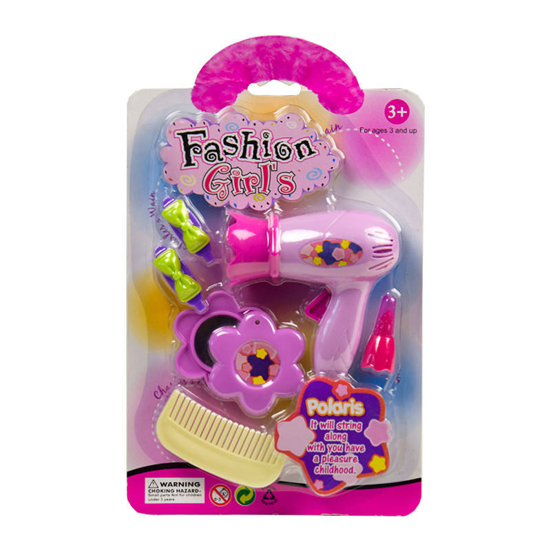 

Игровой набор "Парикмахер" Metr+ 3991 6 аксессуаров (Фиолетовый), World-of-Toys