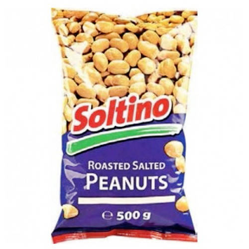 

Cоленый жареный арахис, Soltino 500г
