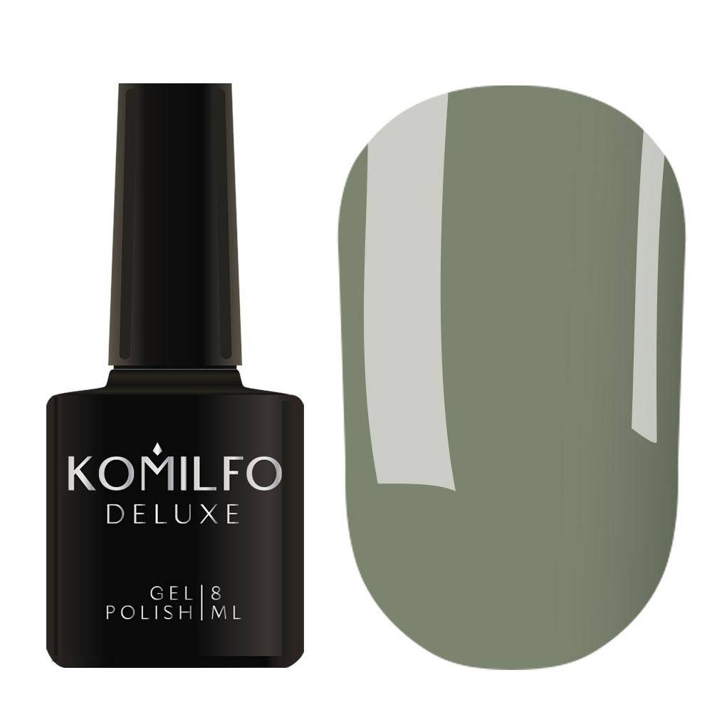

Гель-лак Komilfo Deluxe Series №D279 (темная оливка, эмаль), 8 мл