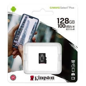 

Карта памяти 128Gb MicroSD SDHC Kingston A1 100Mb \ s