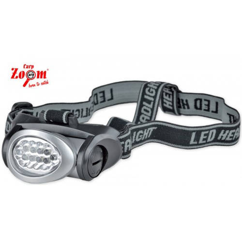 

Фонарь налобный Carp Zoom 8+2 LED Head lamp