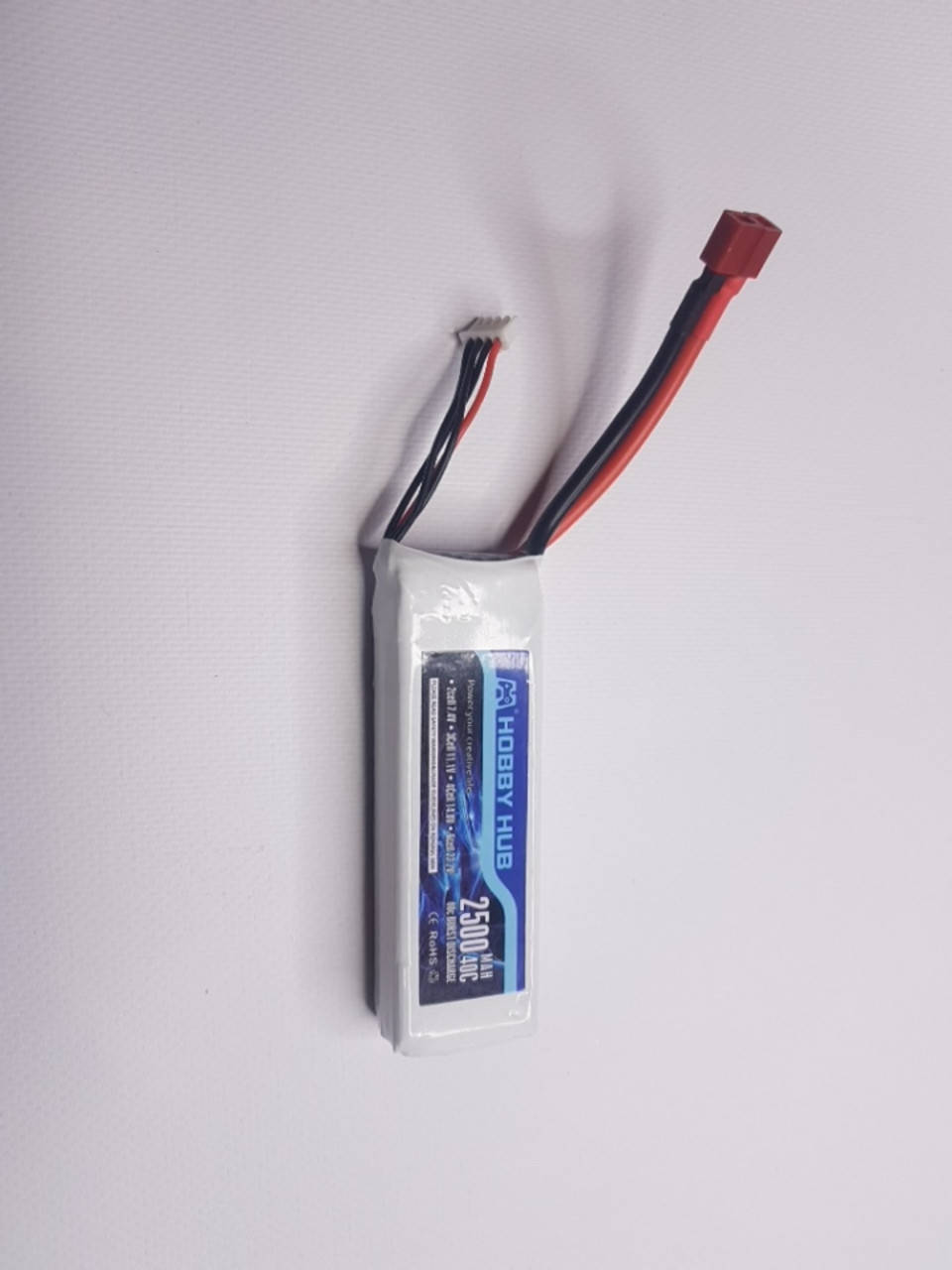

Аккумуляторная батарея Hobby Hub 3s Lipo 11,1 В 2500 мАч 40C MAX 80C