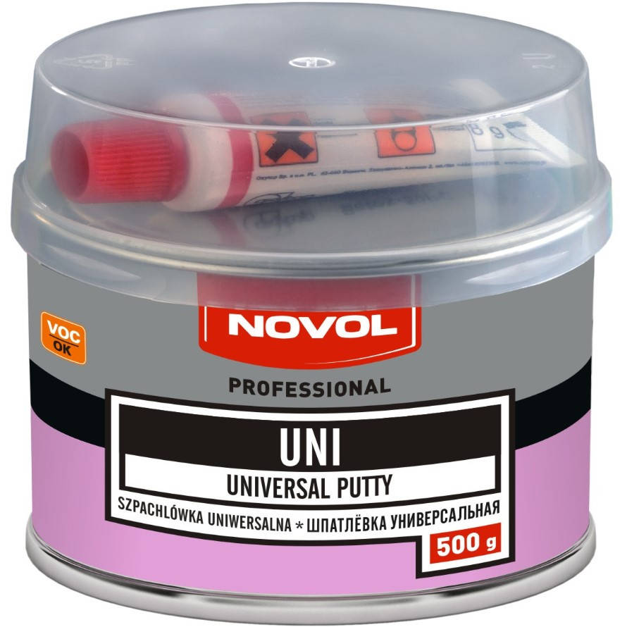 

Шпаклевка Novol UNI универсальная 0.5 кг