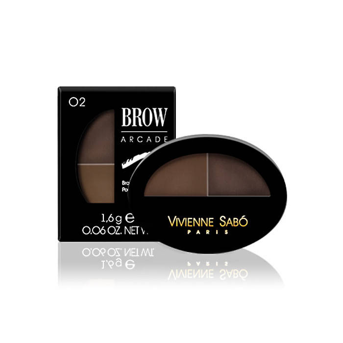 

Тени для бровей Vivienne Sabo BROW ARCADE двойные №02