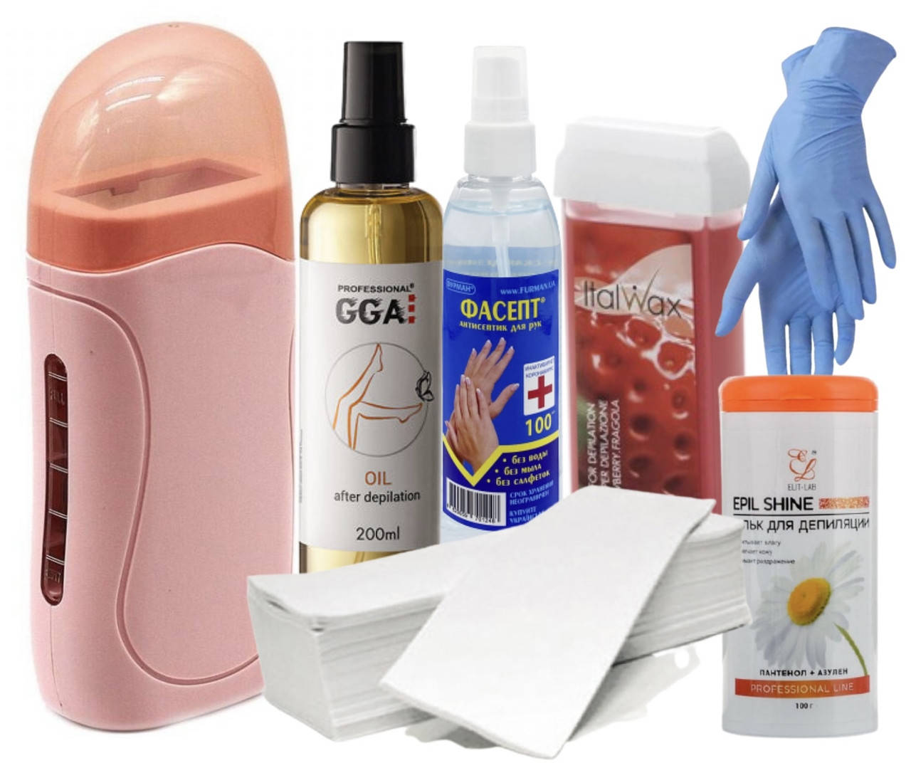 

Стартовый набор для депиляции кассетным воскоплавом