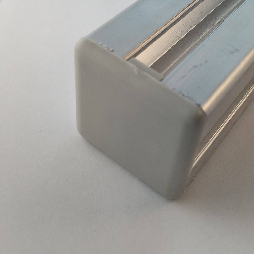 

Заглушка торцева 30х30, сірий пластик