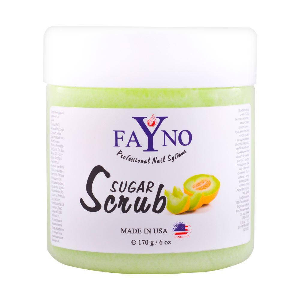 

Сахарный скраб для маникюра и педикюра FaYno, дыня