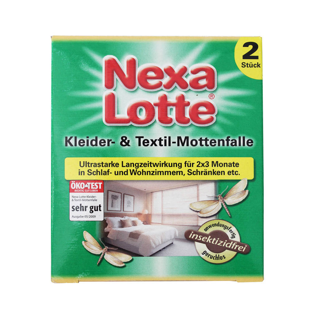 

Nexa Lotte Kleider- & Textil-Mottenfalle - Защита от моли для одежды и текстиля 2шт.