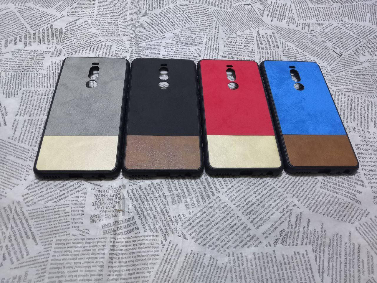 

Чехол накладка Текстиль для Meizu (Мейзу) M8 Note (Note 8), Разные цвета