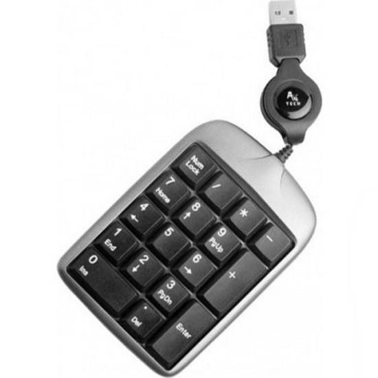 

Клавіатура A4Tech TK-5 Keypad USB (Grey+Black) (код 91667)