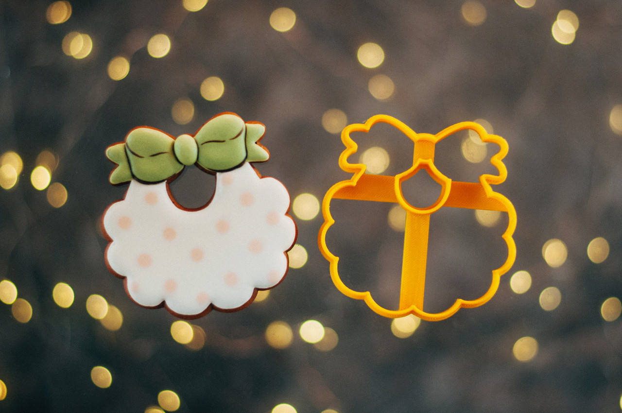 

3D формочки-вырубки для пряников "Слюнявчик 1"