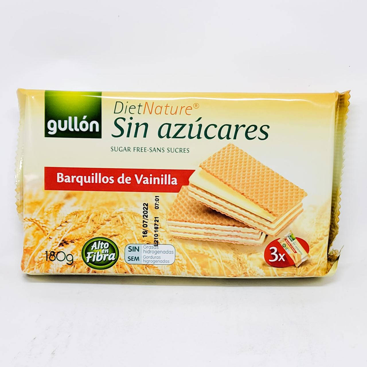 

Вафли Gullon Barquillos Vainilla