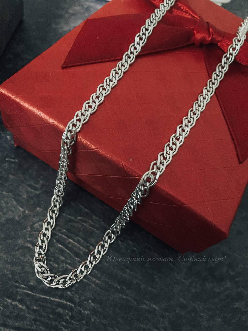 

Женская серебряная цепочка 925 пробы  см