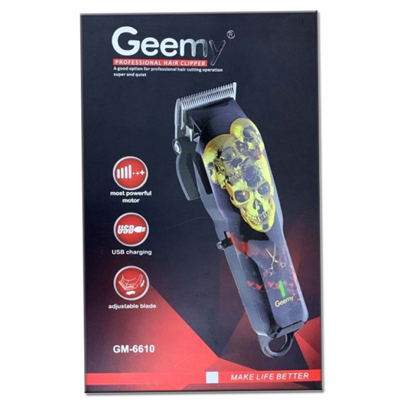 

Триммер GEMEI Многофункциональный набор для стрижки GM6610 (3в1) (40шт)