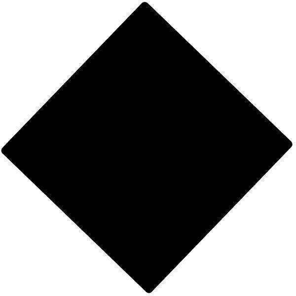 

Бандана 55х55 Черная (K100), Черный